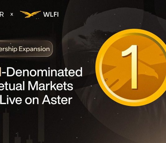 Aster Expands WLFI Collaboration, Launches USD1-Denominated Perpetual Markets