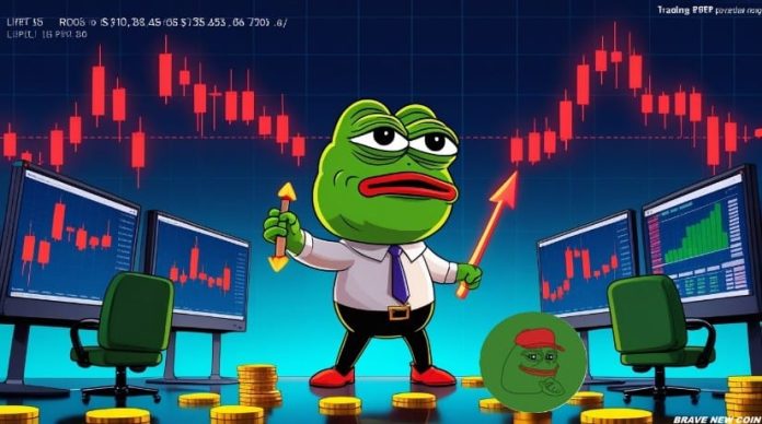 Pepe Coin Worth Prediction: PEPE Falls 7% After Rejection at $0.0000041, Key Help at $0.0000035 in Focus