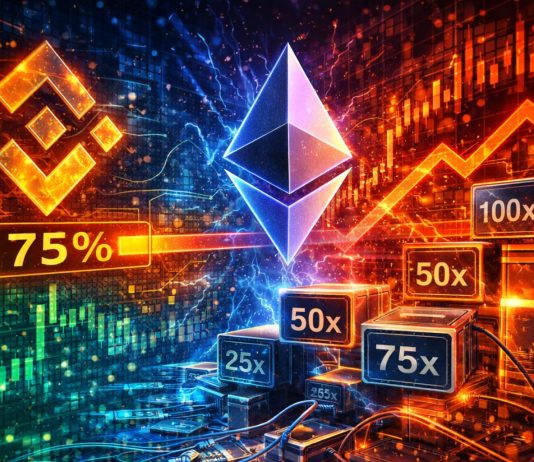 Ethereum Enters Excessive-Leverage Regime As Binance Publicity Crosses 75%