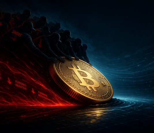Bitcoin Bearish Positioning Persists As Funding Charges Maintain Unfavourable