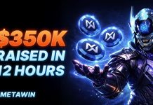 $METAWIN Presale Raises $350,000 in Hours