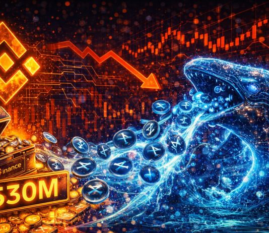 Binance Leads XRP Whale Exodus As 530M Tokens Exit In Single-Day Surge