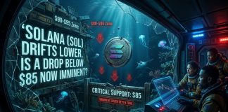 Solana (SOL) Drifts Decrease, Is a Drop Beneath $85 Now Imminent?