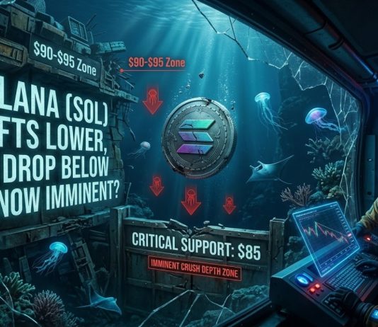 Solana (SOL) Drifts Decrease, Is a Drop Beneath $85 Now Imminent?