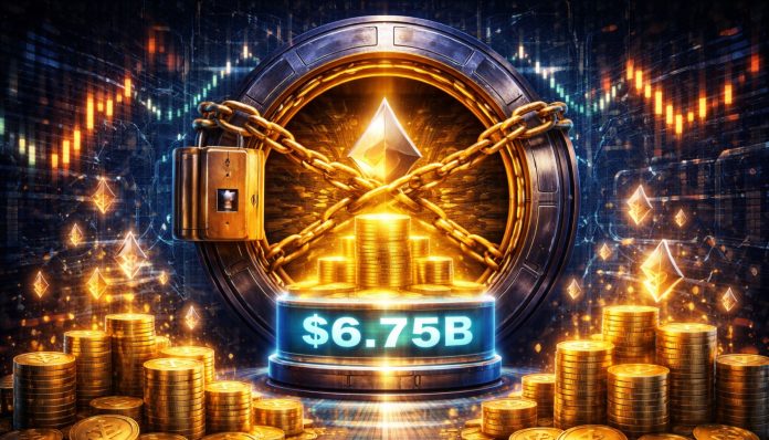 Bitmine Locks 68% of Ethereum Holdings As Staking Place Surpasses $6.75B