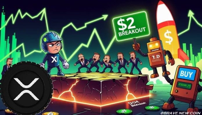 XRP Value Prediction: XRP Retests Main Help as TD Sequential Indicators Potential Rebound Towards $2 Breakout
