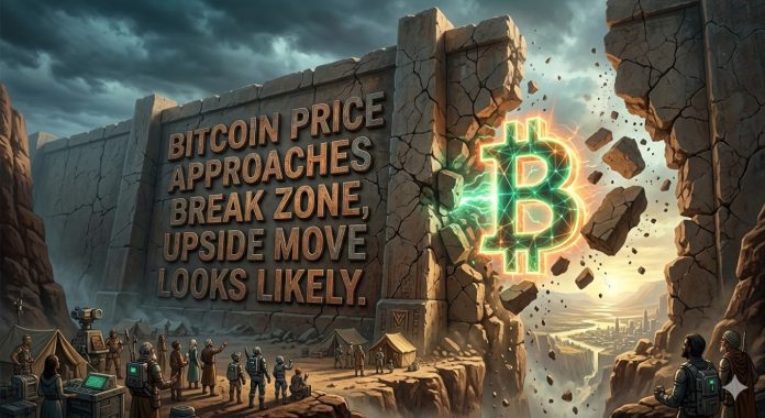 Bitcoin Value Approaches Break Zone, Upside Transfer Seems to be Possible