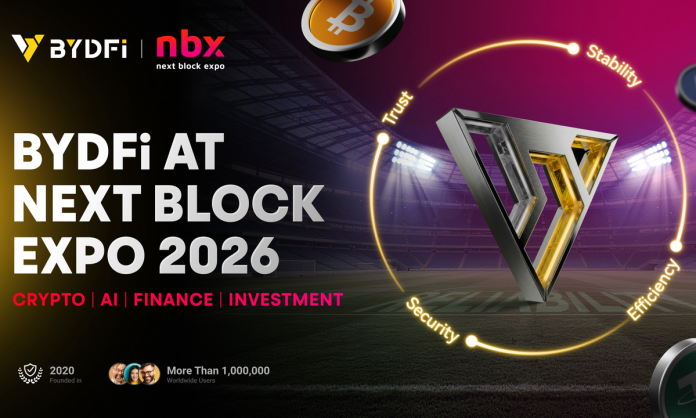 BYDFi Expands European Attain with Subsequent Block Expo 2026 Sponsorship in Warsaw