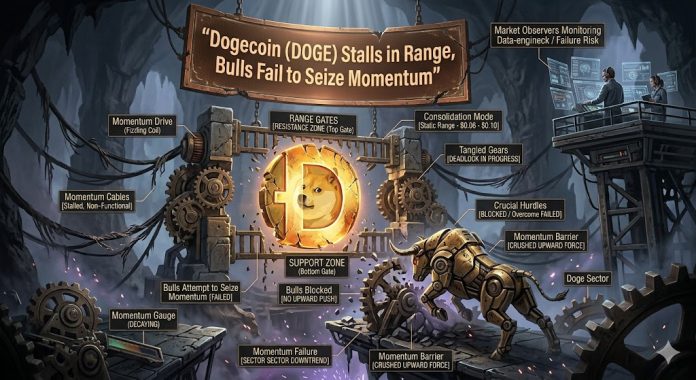 Dogecoin (DOGE) Stalls in Vary, Bulls Fail to Seize Momentum