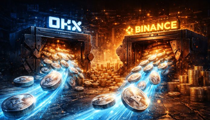 $2.Three Billion Ethereum Has Left OKX And Binance This Quarter: The Promote-Aspect Provide Is Thinning