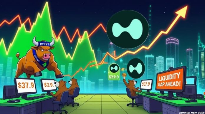 Hyperliquid (HYPE) Value Prediction: HYPE Bears Take Management as 4H Chart Exhibits Lack of Bullish Construction Towards $30–$33 Truthful Worth Hole