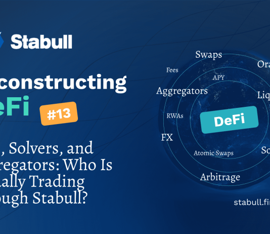 Bots, Solvers, and Aggregators: Who Is Really Buying and selling Via Stabull?