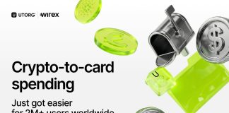 Wirex and Utorg Convey Seamless Crypto-to-Card Spending to 2M+ Customers Worldwide
