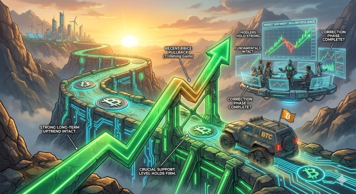 Bitcoin Worth Trims Beneficial properties, However Uptrend Nonetheless Holds Robust Bitcoin Worth Trims Beneficial properties, However Uptrend Nonetheless Holds Robust