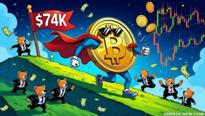 Bitcoin (BTC) Value Prediction: BTC Holds $70Ok Assist as IBIT Indicators Bullish Momentum Towards $74Ok Breakout