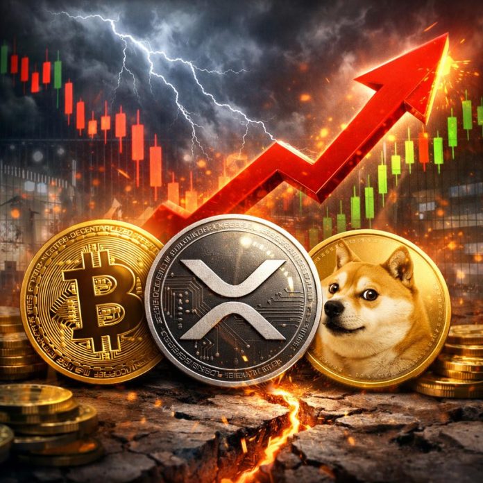 Bitcoin, XRP, And DOGE In Focus: Professional Factors To Key Worth Reversal In Crypto Market
