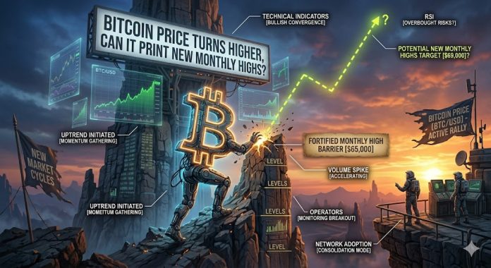 Bitcoin Worth Turns Greater, Can It Print New Month-to-month Highs?