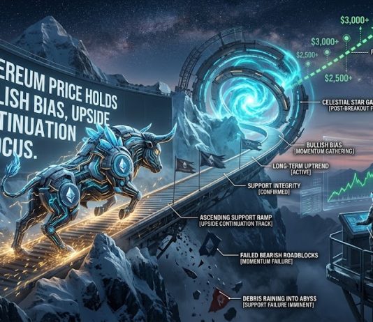 Ethereum Worth Holds Bullish Bias, Upside Continuation in Focus