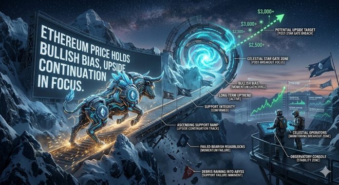 Ethereum Worth Holds Bullish Bias, Upside Continuation in Focus