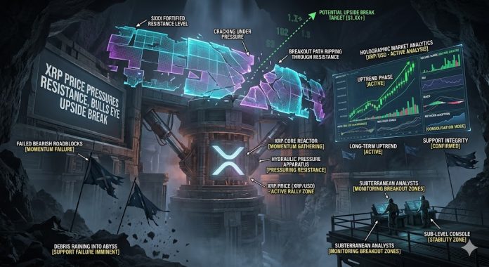 XRP Worth Pressures Resistance, Bulls Eye Upside Break XRP Worth Pressures Resistance, Bulls Eye Upside Break