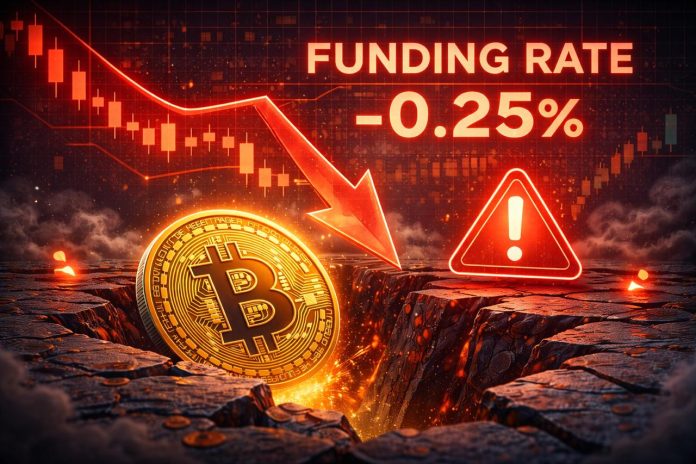 Bitcoin Funding Charge Enters Deep Adverse Territory — What’s Subsequent?