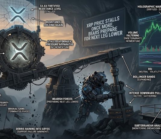 XRP Worth Stalls As soon as Extra, Bears Put together for Subsequent Leg Decrease