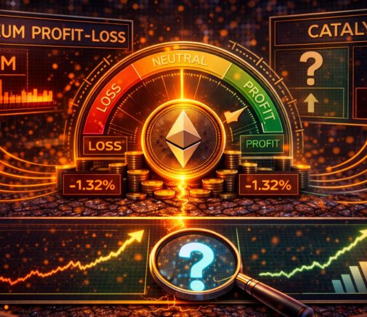 Ethereum Revenue-Loss Indicator Is Hovering Simply Beneath Impartial – The Market Waits for A Catalyst