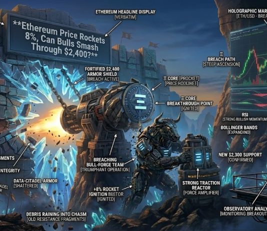 Ethereum Worth Rockets 8%, Can Bulls Smash By $2,400?