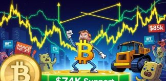 Bitcoin Value Prediction: BTC Holds $74Okay—Can MACD Golden Cross and IBIT Rebound Push It to $85Okay?