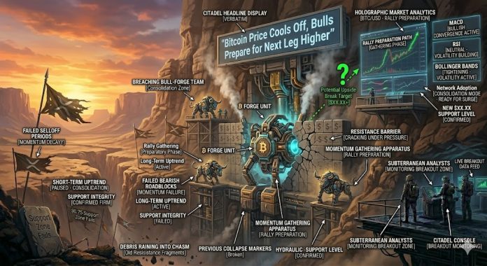 Bitcoin Value Cools Off, Bulls Put together for Subsequent Leg Increased