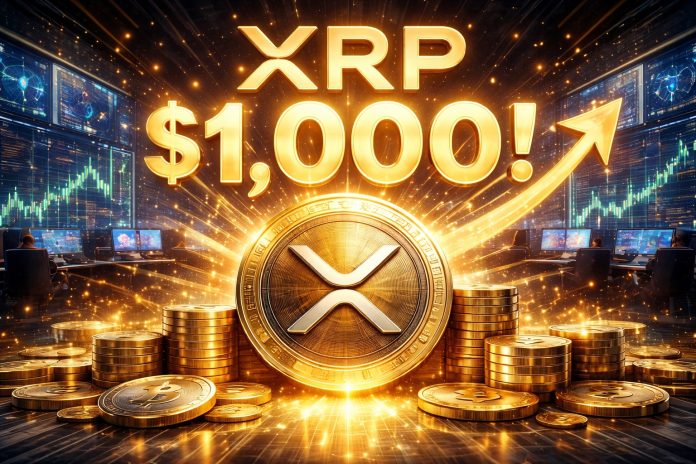 XRP Analyst Says It’s ‘Nearly Sure’ That Value Will Attain $1,000 In This Timeframe