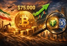 Bitcoin Rallies to $75,000 as Iran Deal Hopes, Bullish Forecasts and Stablecoin Scrutiny Collide Bitcoin Rallies to $75,000 as Iran Deal Hopes, Bullish Forecasts and Stablecoin Scrutiny Collide