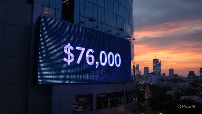 Bitcoin Hits $76Ok As Tech Shares Push Wall Road To Contemporary Data Bitcoin Hits $76Ok As Tech Shares Push Wall Road To Contemporary Data