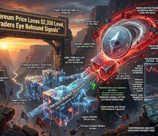 Ethereum Value Loses $2,350 Stage, Merchants Eye Rebound Indicators