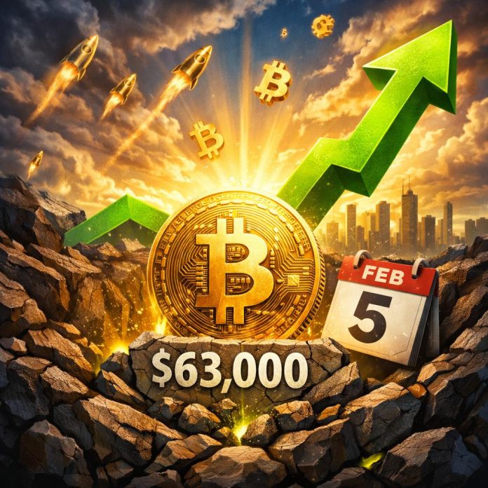 Bitcoin Backside At $63,000? Grayscale Analysis Flags Feb. 5 As This Cycle’s Low