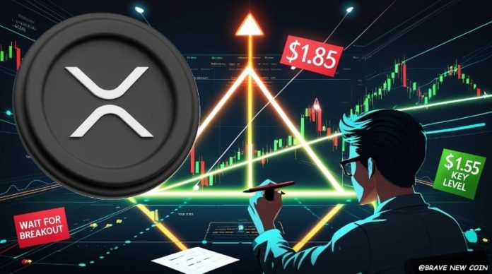 XRP Worth Prediction: 35% Breakout Looms as Symmetrical Triangle Tightens and Bulls Eye $1.85