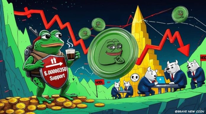 Pepe Coin Worth Prediction: $0.00000350 Help Turns Battleground as PEPE Worth Breakout Targets $0.000025 Excessive