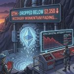 Ethereum Value Drops Beneath $2,350, Restoration Hopes Begin To Fade