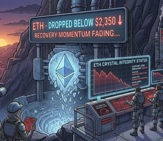 Ethereum Value Drops Beneath $2,350, Restoration Hopes Begin To Fade