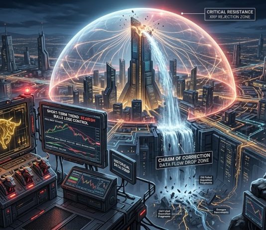 XRP Worth Rejection Sparks Drop, Bulls Lose Brief-Time period Management