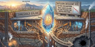Bitcoin Worth Dips Underneath $76,500, Sellers Push For Deeper Pullback