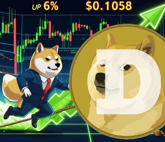Dogecoin (DOGE) Worth Prediction: 6% Rally Lifts DOGE to $0.1058 as Breakout Towards $0.15 Looms