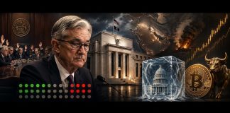 Powell’s Final Pause: A Divided Fed, a Frozen Invoice, and Bitcoin’s $250Okay Bull Case in Retreat