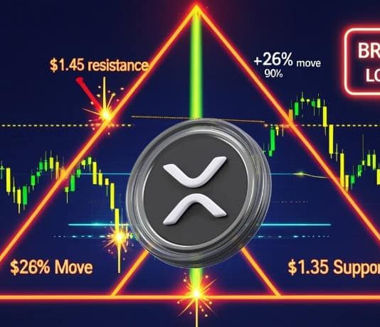 XRP Worth Prediction: 2-Yr Sentiment Excessive Meets $1.45 Wall—Is a Breakout to $1.80 Subsequent?