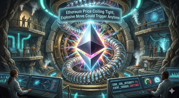 Ethereum Value Coiling Tight, Explosive Transfer May Set off Anytime