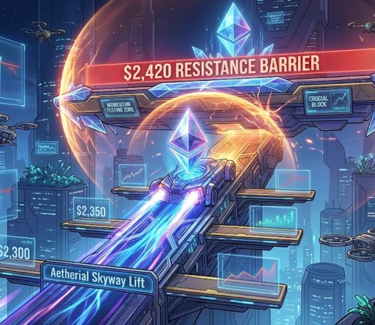 Ethereum Worth Tries To Prolong Positive factors, $2,420 Stands In The Manner