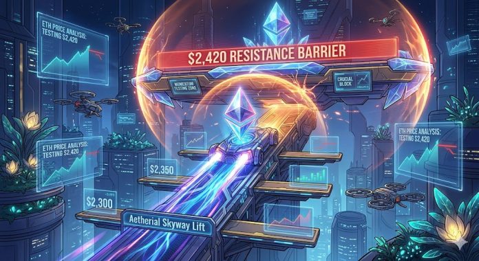 Ethereum Worth Tries To Prolong Positive factors, $2,420 Stands In The Manner