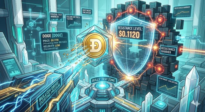 Dogecoin (DOGE) Slows Close to $0.1120, Bulls Face Essential Check
