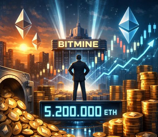 Bitmine ETH Holdings Cross 5.2 Million—CEO Broadcasts New Part For Crypto Markets
