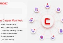 Casper Community Publishes the Casper Manifest, a Multi-12 months Roadmap to Energy Regulated Actual-World Belongings and the Machine Economic system Casper Community Publishes the Casper Manifest, a Multi-12 months Roadmap to Energy Regulated Actual-World Belongings and the Machine Economic system